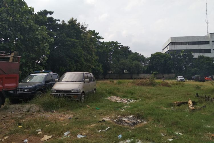 Lapangan Hek yang diperjuangkan Lurah Kramat Jati, Jakarta Timur, Rabu (16/5/2018)