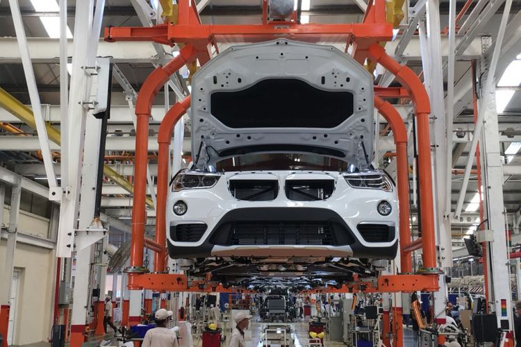 All-new BMW X3 yang dirakit lokal di BMW Production Network 2, PT Gaya Motor, Sunter.