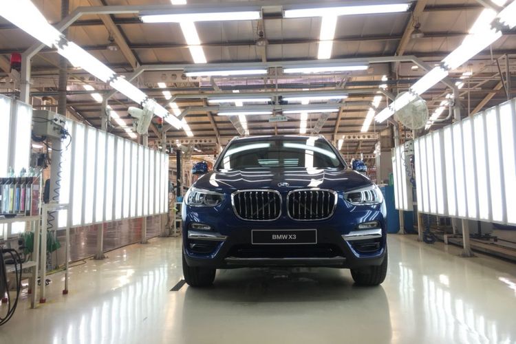 All-new BMW X3 yang diproduksi di BMW Production Network 2, PT Gaya Motor. 