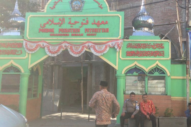 Pondok Pesantren Futuhiyah, di Mranggen, Kabupaten Demak, Jumat (27/7/2018)