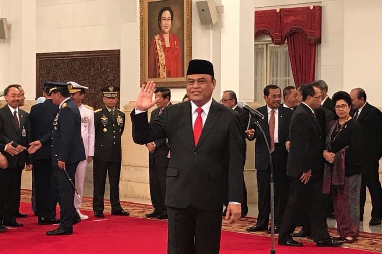 Menteri Pendayagunaan Aparatur Negara dan Reformasi Birokrasi Syafruddin.