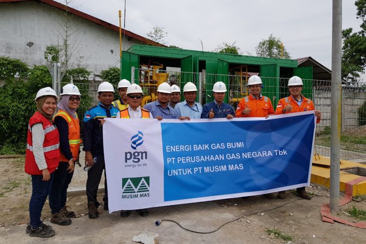 PT Perusahaan Gas Negara Tbk (PGN) melakukan pengaliran gas (gas in) ke pabrik oleochemical  milik PT Musim Mas Martubung Plant yang terletak di Jalan Rawe, Kelurahan Titi Papan, Kecamatan Medan Deli, Medan, Sumatera Utara.
 
