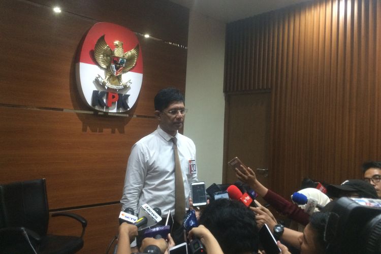 Wakil Ketua Komisi Pemberantasan Korupsi (KPK) Laode Muhammad Syarif di Gedung Merah Putih KPK Jakarta, Senin (27/8/2018).