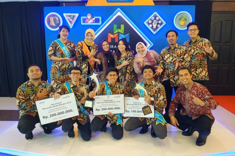 Tenant binaan ITB raih penghargaan dalam ajang Wirausaha Muda Mandiri 2018.