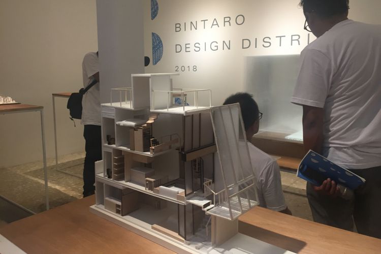 Beberapa karya yang ditampilkan pada kegiatan Bintaro Design Distrct 2018.