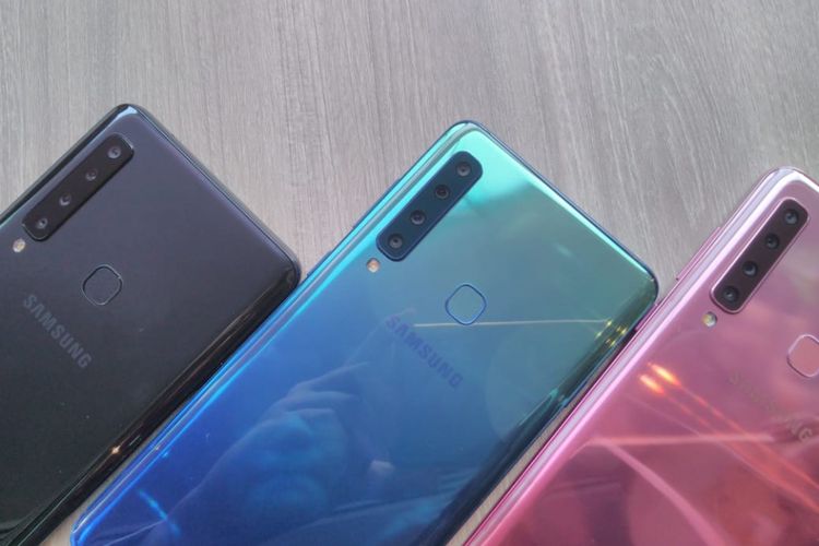 4 kamera belakang di Samsung Galaxy A9.