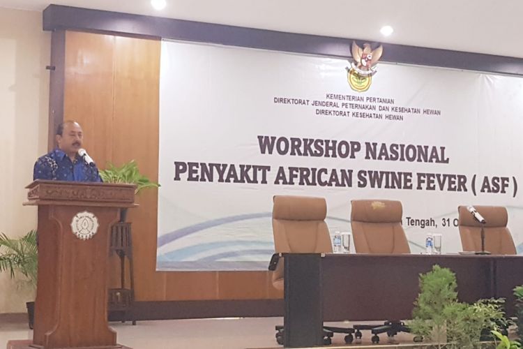 Suasana Workshop Nasional Penyakit African Swine Fever