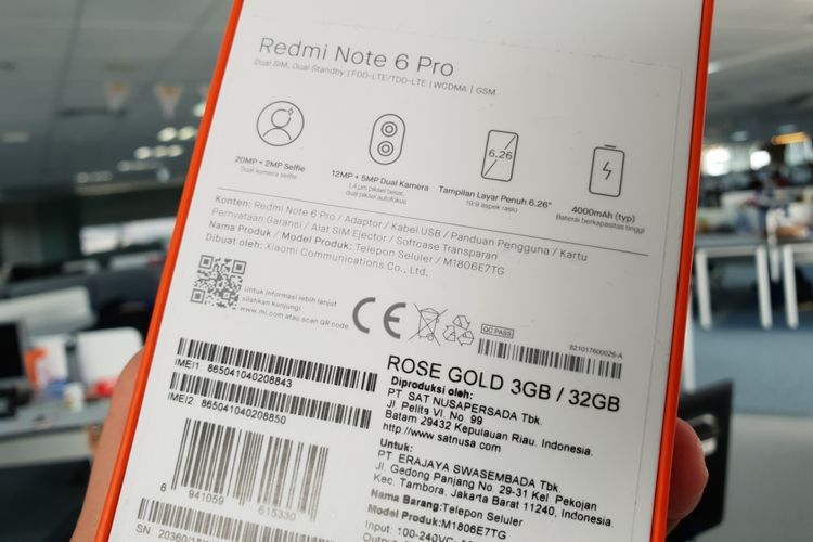 Menjajal Ponsel 4 Kamera Xiaomi Redmi Note 6 Pro - Kompas.com
