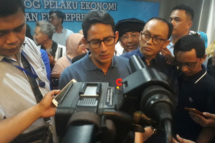 Cawapres nomor 02 Sandiaga Salahudin Uno