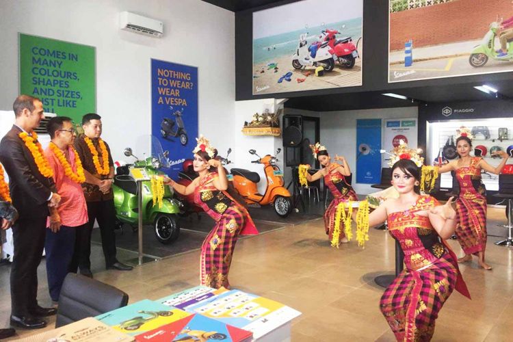 PT Piaggio membuka diler baru di Nusa Dua Bali