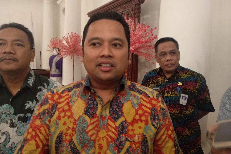 Wali Kota Tangerang Arief R Wismansyah di Balai Kota DKI Jakarta, Kamis (21/12/2018).