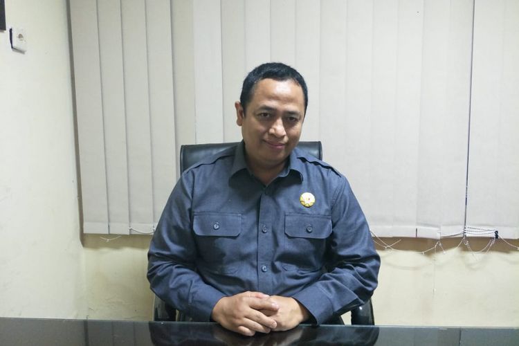 Komisioner Bawaslu DKI Jakarta Puadi di Kantor Bawaslu DKI, Jakarta Utara, Selasa (22/1/2019). 