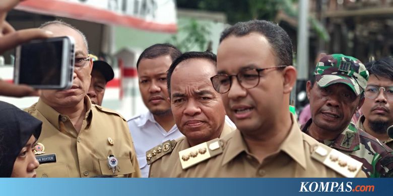 Anies: Tidak Ada Alasan Kita Khawatir Banjir Susulan...