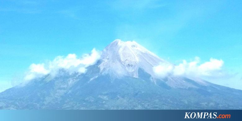 Kubah Lava Baru Muncul di Puncak Gunung Merapi