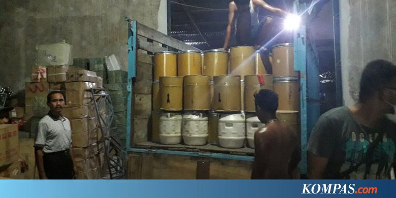 BPOM DKI Gerebek Gudang Alat Kosmetik Ilegal di Kapuk Muara