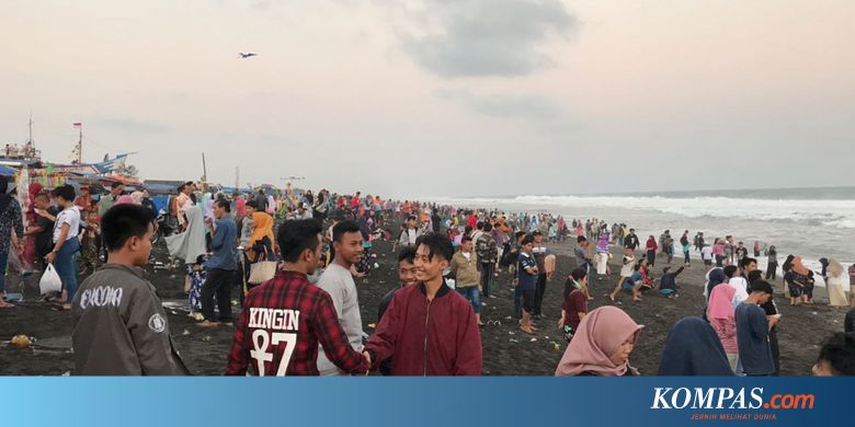Libur Lebaran Lebih Dari 10 000 Wisatawan Kunjungi Pantai Jetis