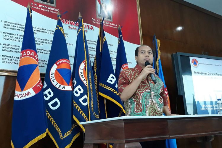 Kepala Pusat Data, Informasi dan Hubungan Masyarakat BNPB Sutopo Purwo Nugroho 