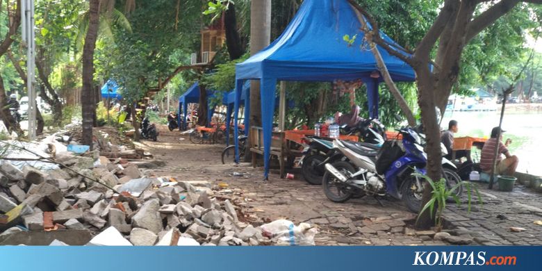 Kios-kios di Danau Sunter Dibongkar, Pedagang Kebingungan