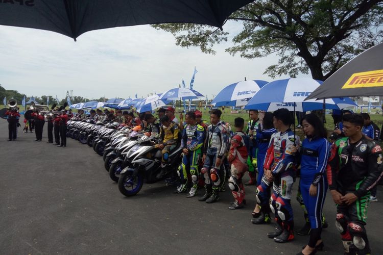 Gelaran Yamaha Cup Race 2019 seri kedua di Sirkuit Pancing, Medan, Sumatera Utara, 29-30 Juni 2019.