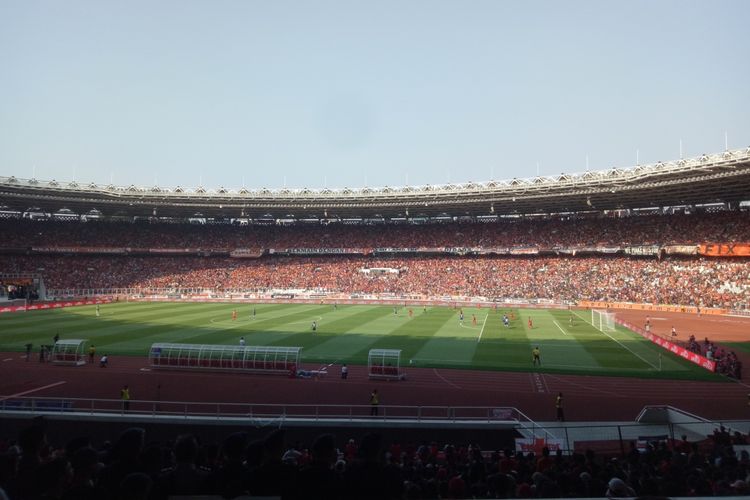 Pertandingan final Piala Indonesia 2019 antara Persija Jakarta vs PSM Makassar di Stadion Utama Gelora Bung Karno, Jakarta, Minggu (21/7/2019) pukul 15.30 WIB.