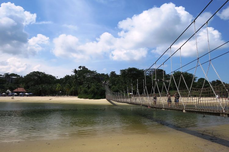 Pantai Siloso di Sentosa Singapura