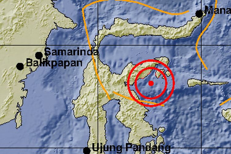 Wilayah Sulawesi Tengah kembali diguncang gempa besar pada Sabtu, (13/4/2019).