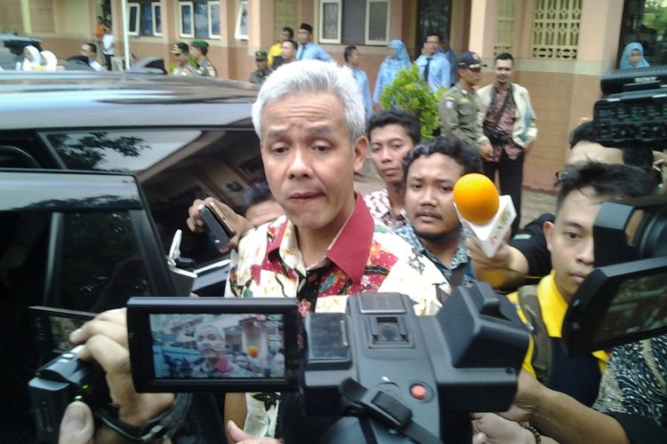 Gubernur Jawa Tengah, Ganjar Pranowo. KOMPAS.Com /Slamet Priyatin 