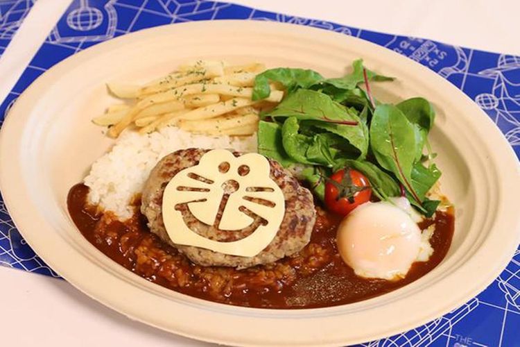 Doraemon Loco Moco Don (1.200 yen) 