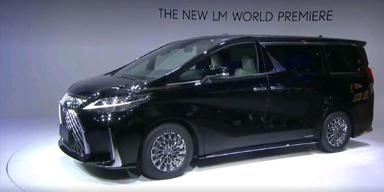 Lexus LM, MPV premium khusus untuk pasar China hadir di Shanghai Auto Show 2019, Selasa (16/4/2019)