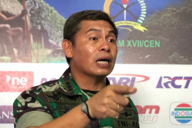Kapendam XVII Cendrawasih Kolonel Inf M Aidi, Rabu (26/12/2018). 