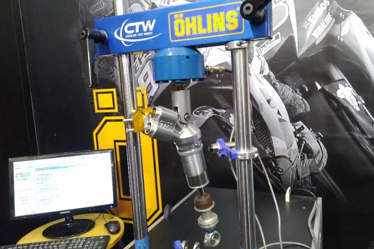 Dyno suspensi Ohlins 