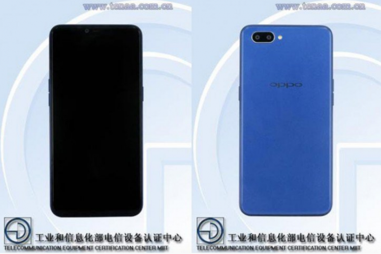 Bocoran render Oppo A5 dari TENAA.