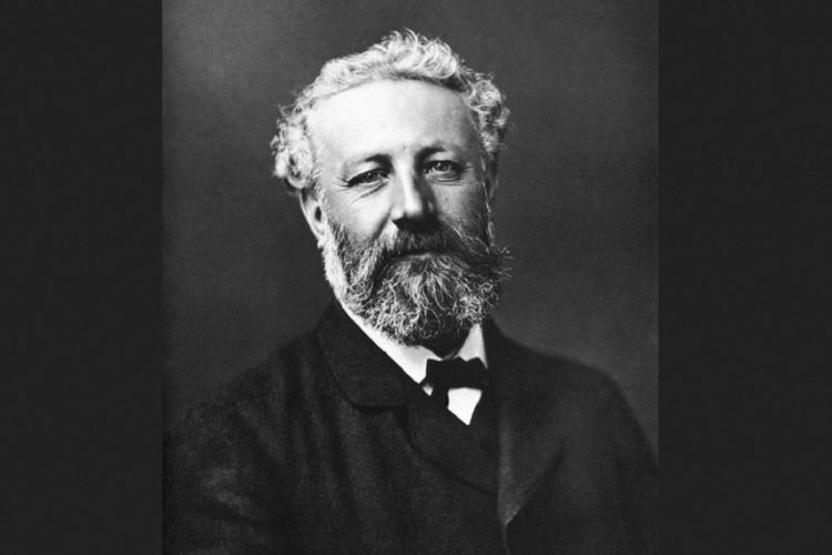 Foto sosok Jules Verne yang diambil pada tahun 1878.