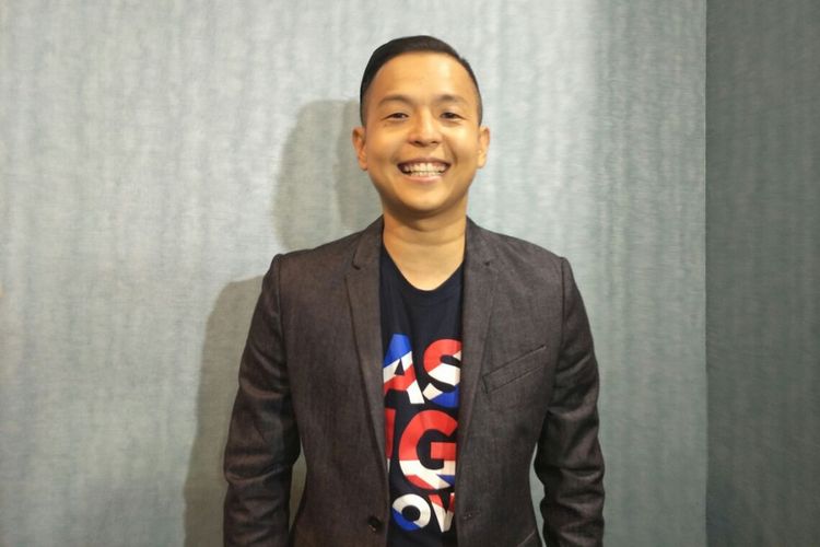 Ernest Prakasa saat ditemui usai mengisi sebuah acara di Senayan City, Jakarta Pusat, Rabu (25/4/2018).
