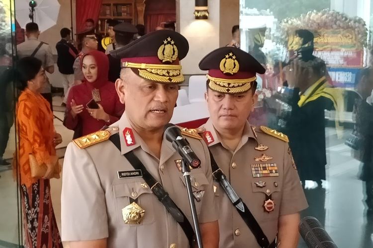 Kepala Korps Lalu Lintas Polri Irjen Pol Refdi Andri saat ditemui di PTIK, Jakarta Selatan, Senin (17/6/2019).