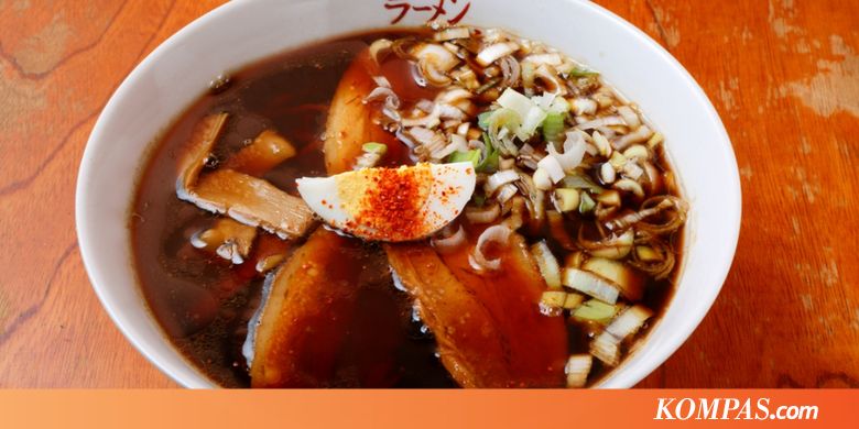 Inilah Ramen Berwarna Hitam dari Fukushima