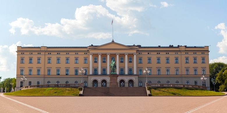 Istana Kerajaan Norwegia. (Wikipedia)