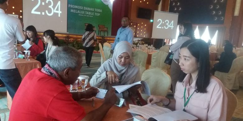Kementerian Pariwisata (Kemenpar) menyelenggarakan kegiatan Promosi Danau Toba di 3 kota, yakni Denpasar, Batam, dan Palembang. Format yang digunakan adalah table top dengan sistem Business to Business (B2B) sejak 21 juni 2019 lalu. 
