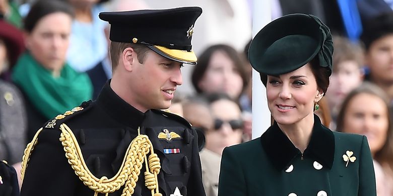 Pangeran William dan Kate Middleton.