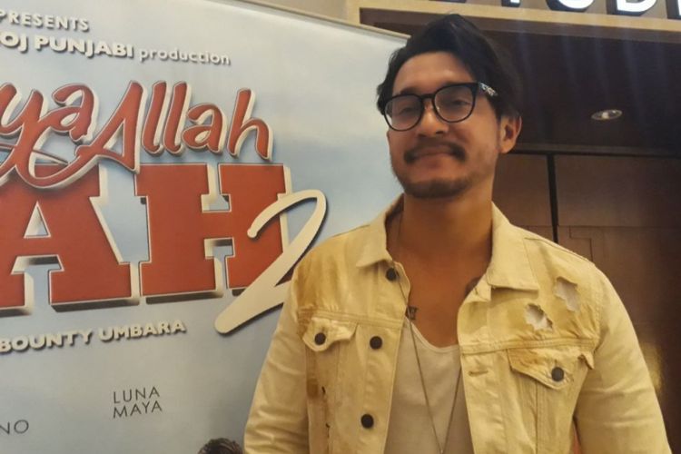 Miller Khan di sela gala premier film Insya Allah Sah 2 di XXI Epicentrum, Jakarta Selatan, Rabu (6/6/2018) malam. 