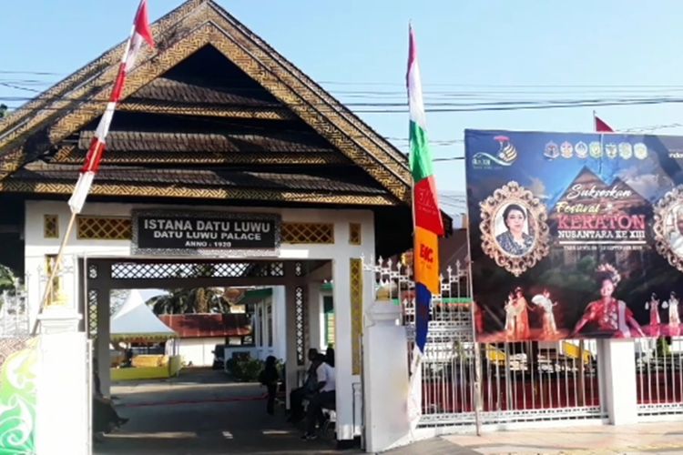 Festival Keraton Nusantara (FKN) XIII tahun 2019 kembali digelar tahun ini yang dipusatkan di Kota Palopo sebagai lokasi berkedudukan Istana kedatuan Luwu. FKN ini akan dimulai Senin (09/09/2019) hingga Jumat (13/09/2019), selain Kota Palopo daerah sekitarnya juga mendapat bagian, Sabtu (07/09/2019) .