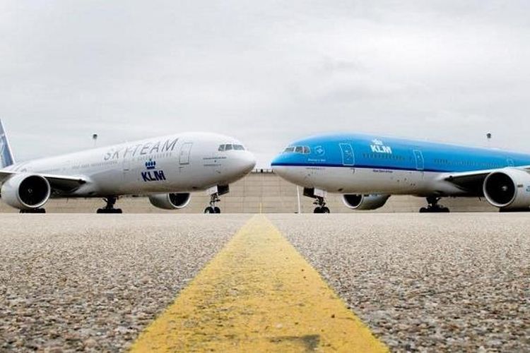 KLM, salah satu maskapai internasional tertua di dunia.