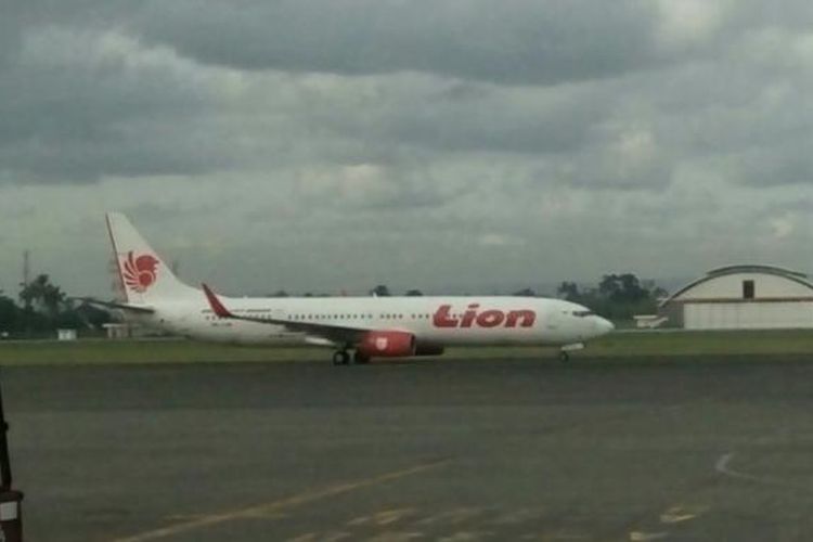 Ilustrasi pesawat Lion Air