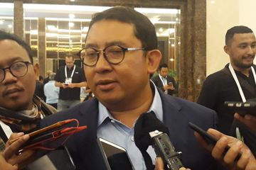 Wakil Ketua Umum Partai Gerindra Fadli Zon di Hotel Sultan, Jakarta, Minggu  (17/2/2019).