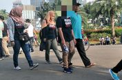 Lagu #2019GantiPresiden Menggema di CFD Sudirman-Thamrin