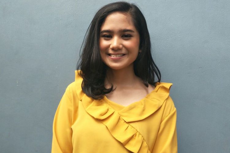 Tissa Biani saat ditemui di kawasan Tendean, Jakarta Selatan, Kamis (17/5/2018).