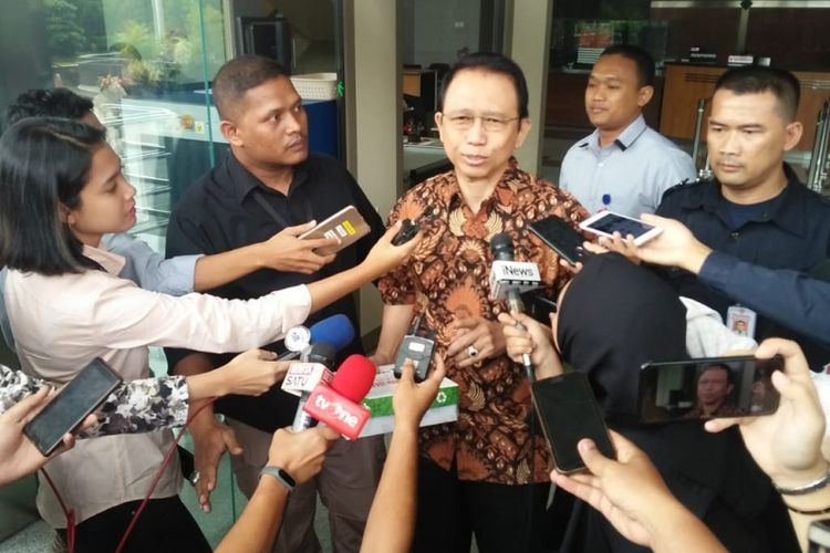 Mantan Ketua DPR Marzuki Alie telah memenuhi agenda pemeriksaan di Komisi Pemberantasan Korupsi (KPK), Selasa (26/6/2018)