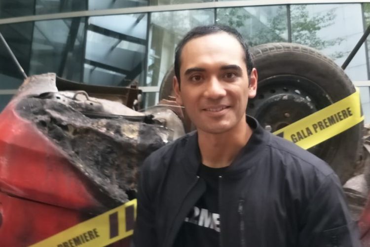 Ario Bayu saat ditemui usai jumpa pers dan screening film 22 Menit di Epicentrum, Kuningan, Jakarta Selatan, Senin (16/7/2018).