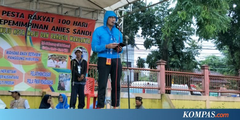 Sandiaga Senang Banyak Parpol Beri Bantuan untuk Korban Kebakaran