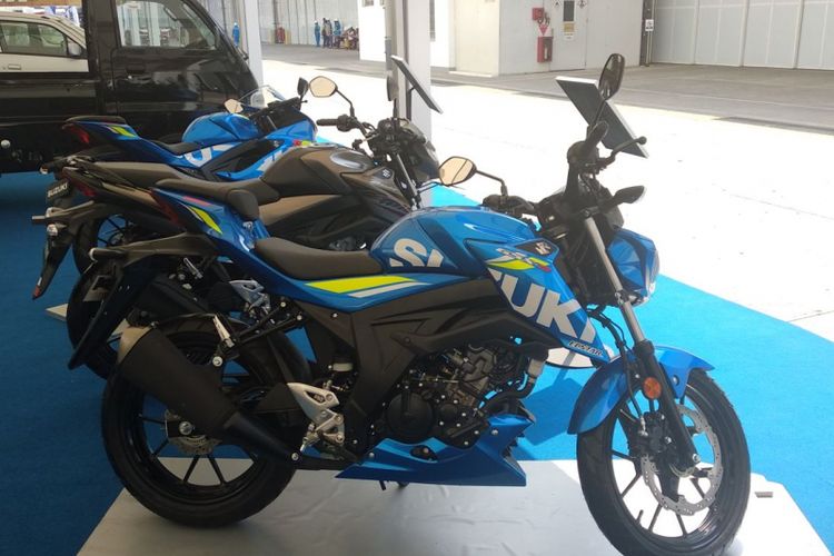 Suzuki Gsx 125 untuk oasar Eropa. Sudah ABS